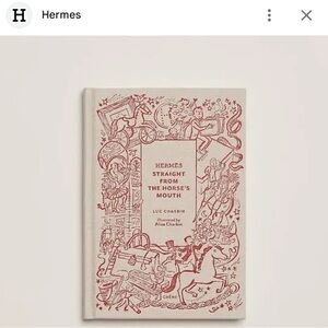 Hermès "Straight from the Horse's mouth" book FRENCH version